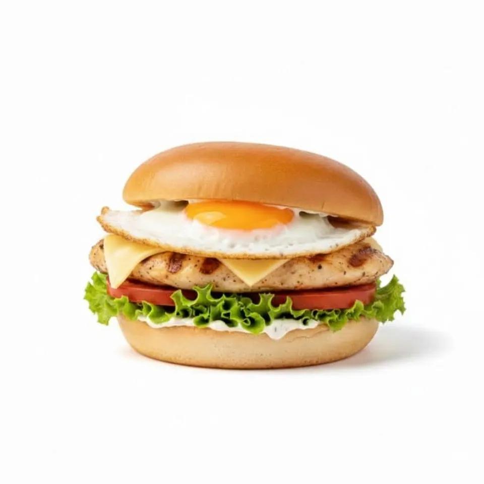 Burger Cheese Rocker Chicken