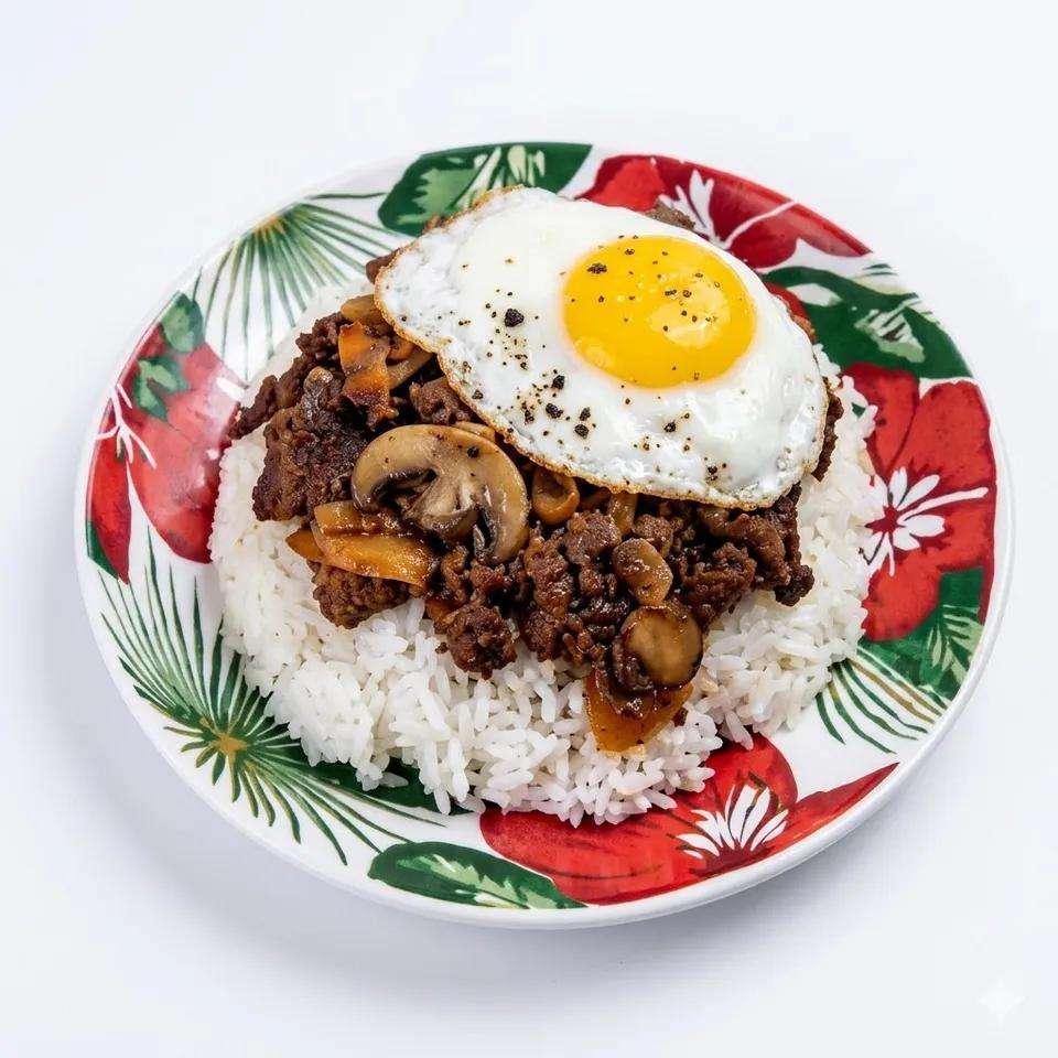 Loco Moco Viande hachÃ©e