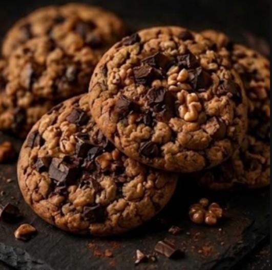 Cookies Chocolat Noir & Noix