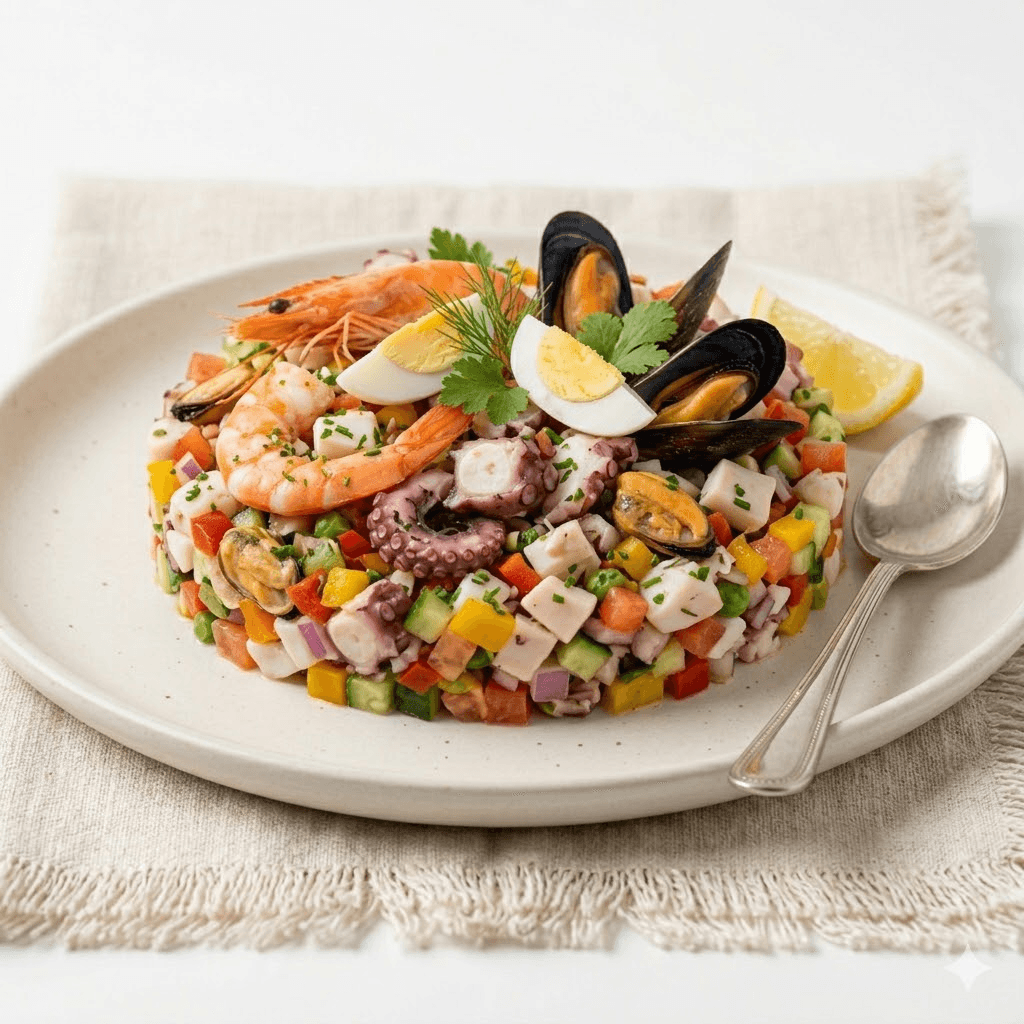 Salade aux fruits de mer "Salpicon de Marisco"