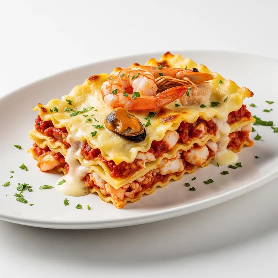 Lasagne aux fruits de mer