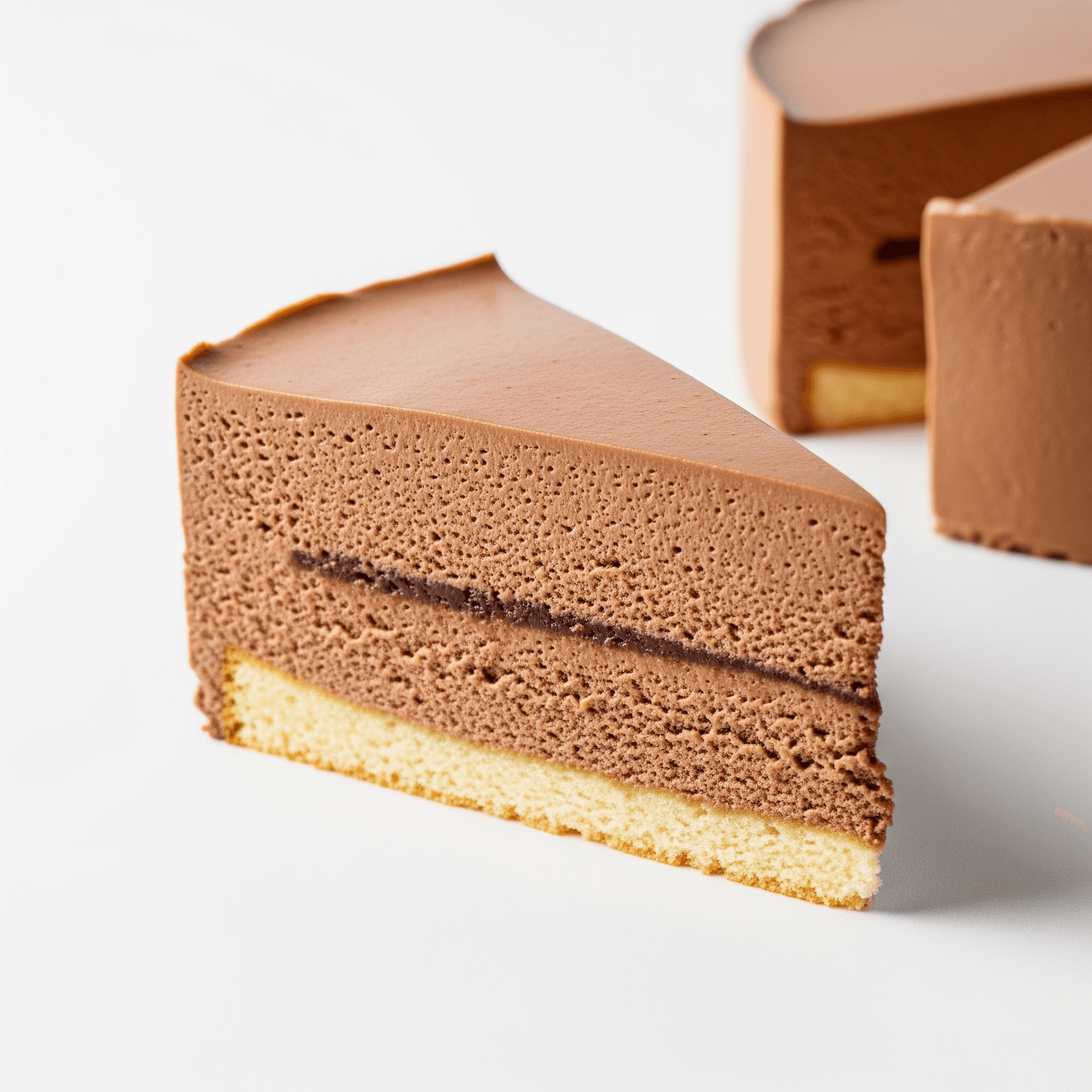 Mousse Au Chocolat En Tranche