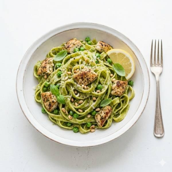 PÃ¢tes au Poulet et Pesto