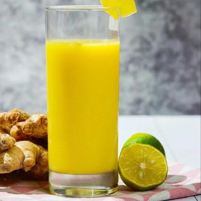 Jus citron et gingembre