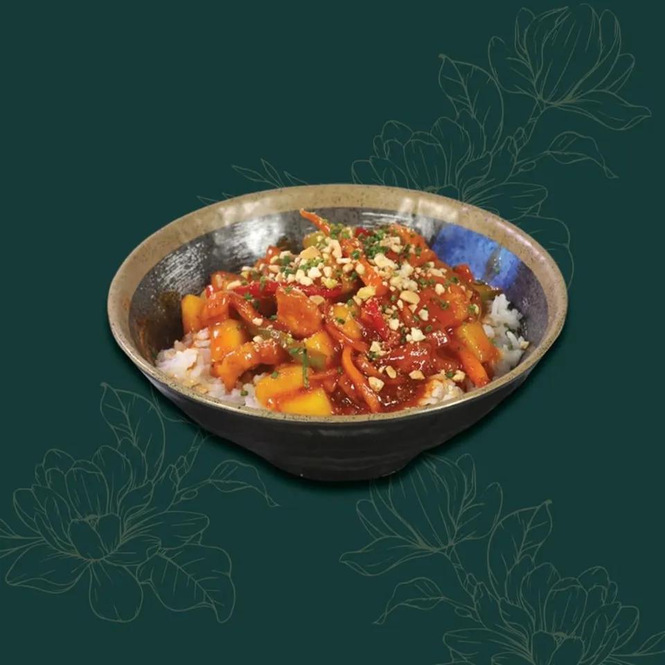 Gambas Poulet Acajou