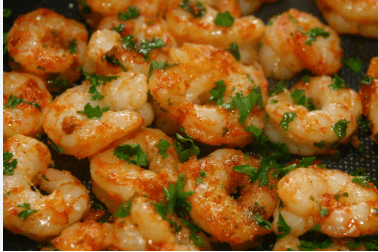 Crevettes Sauté Ail Persil