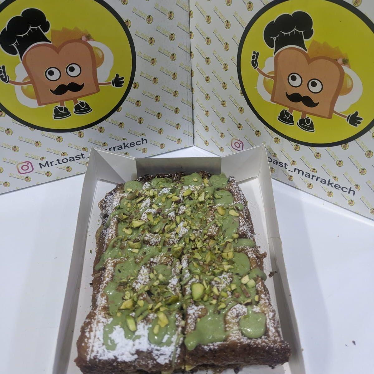 Waffle Pistache