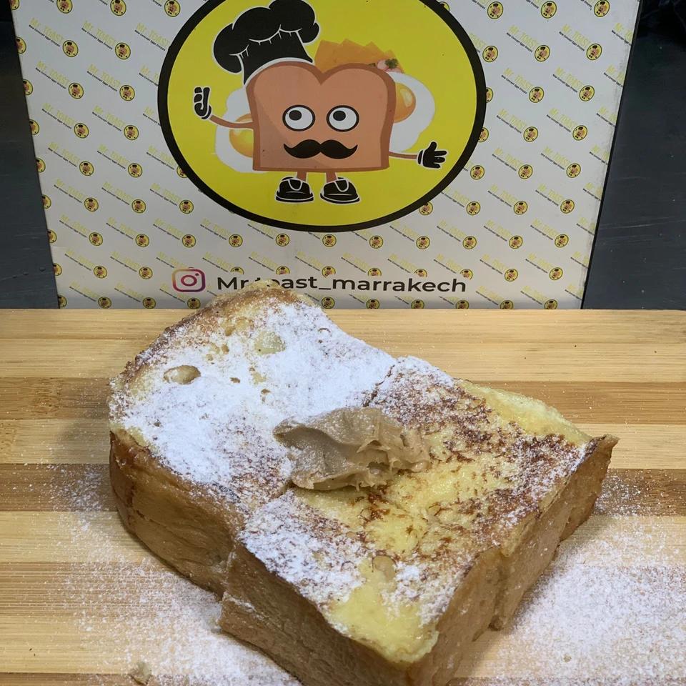 French Toast Beurre De Cacahouète
