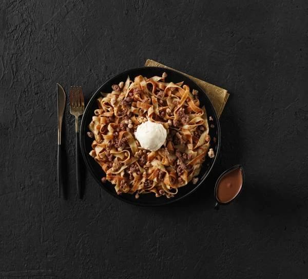 CrÃªpe Fettuccine Crunch