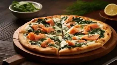 Pizza saumon