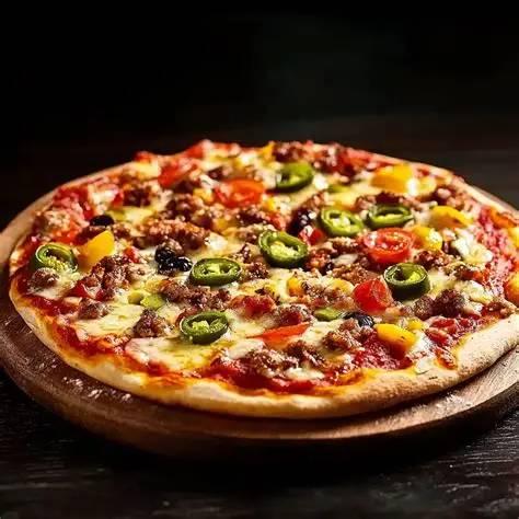 Pizza mexicaine