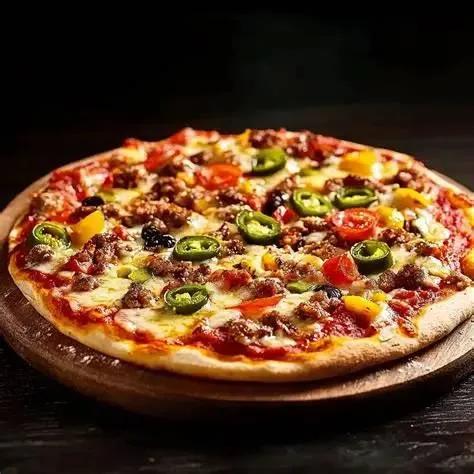 Pizza mexicaine