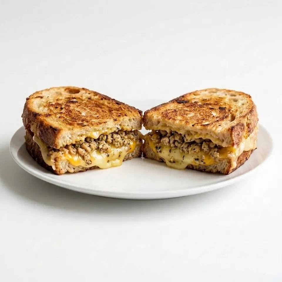 Sandwich 3 Fromage Poulet Hachee
