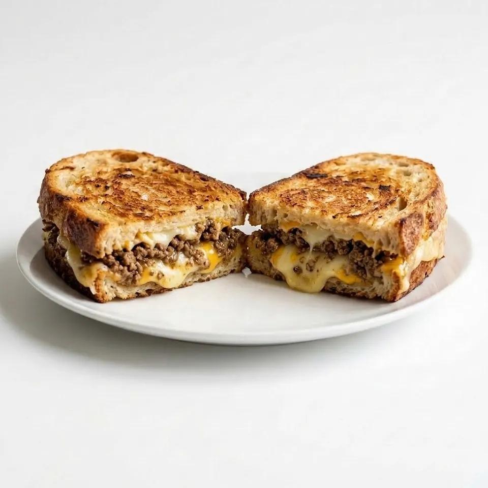 Sandwich 3 Fromage Viande Hachee