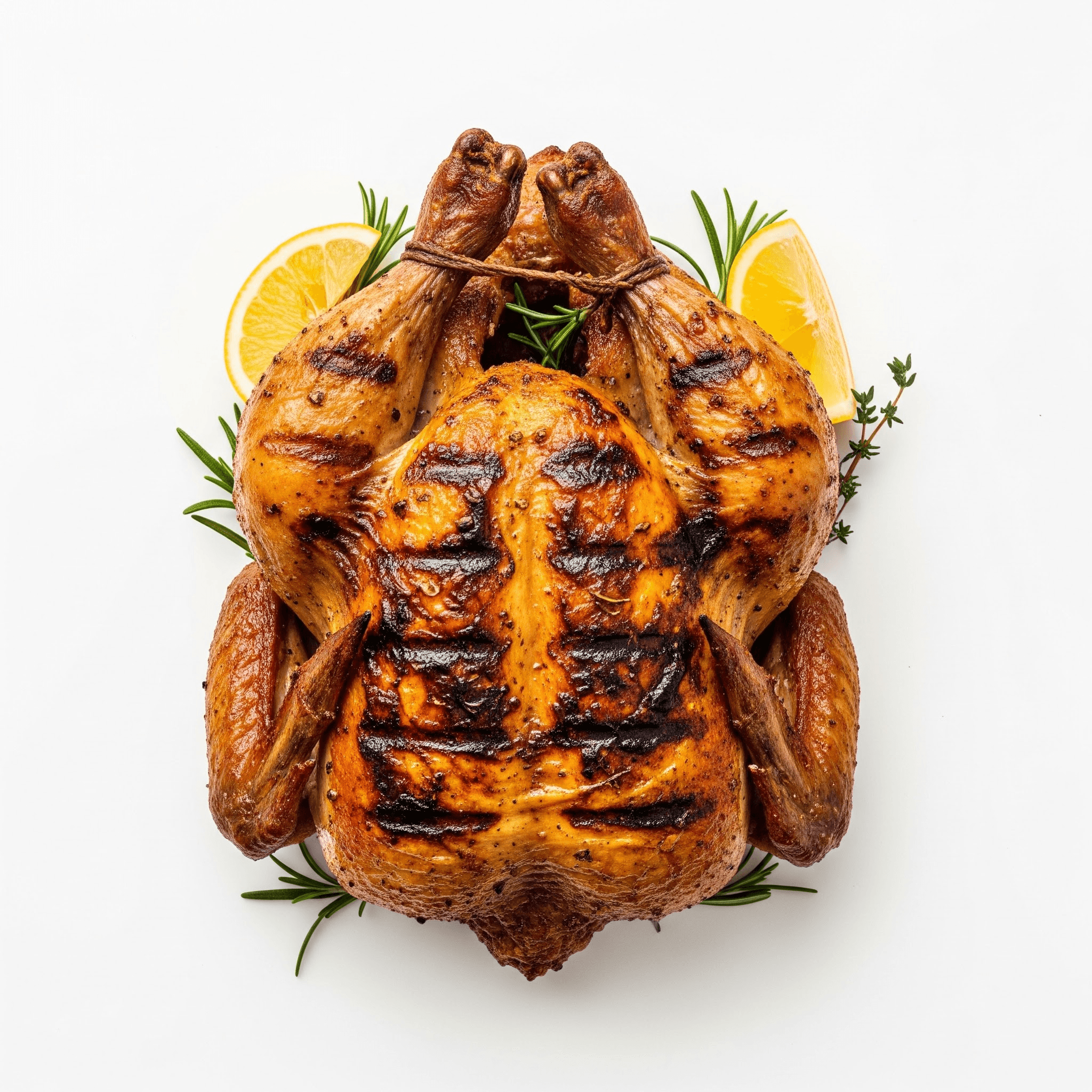 Poulet à la braise