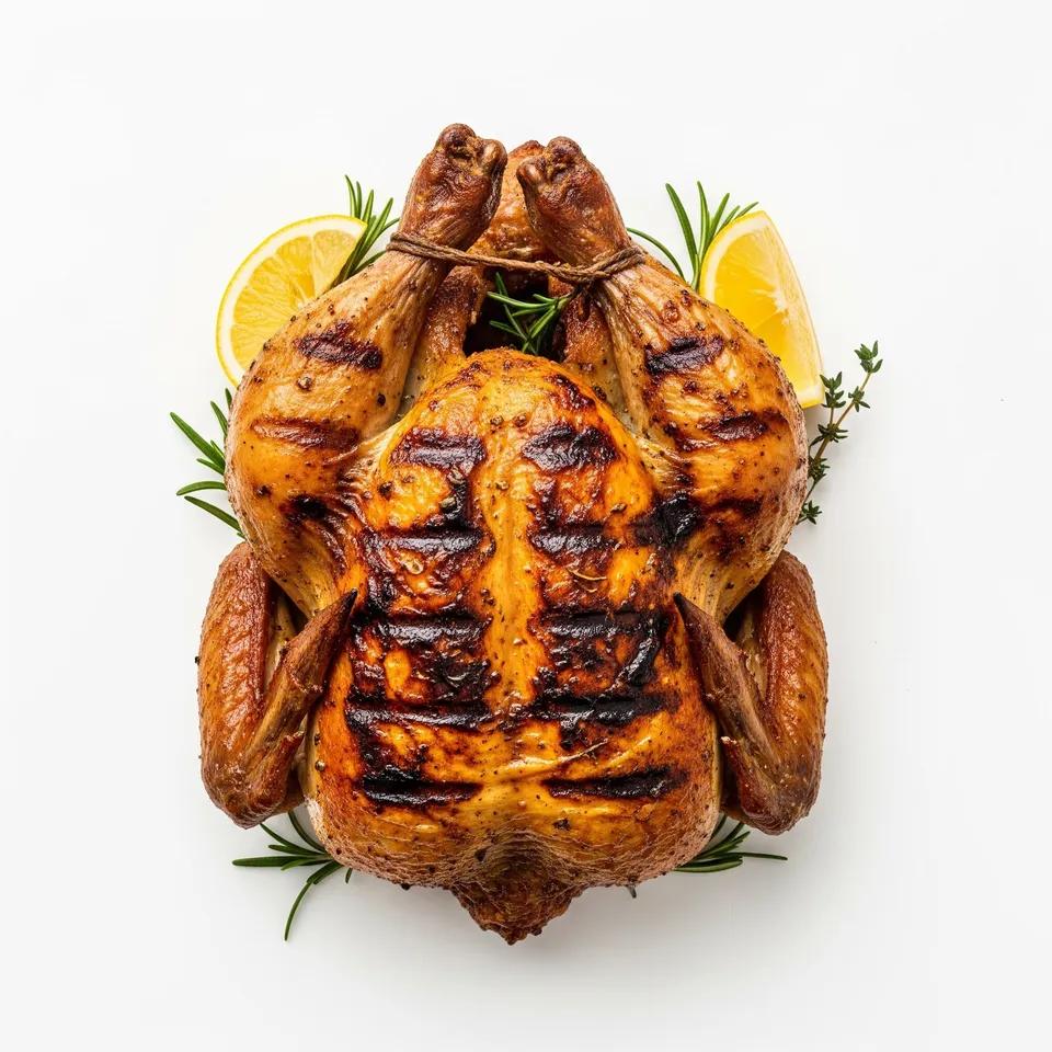 Poulet à la braise