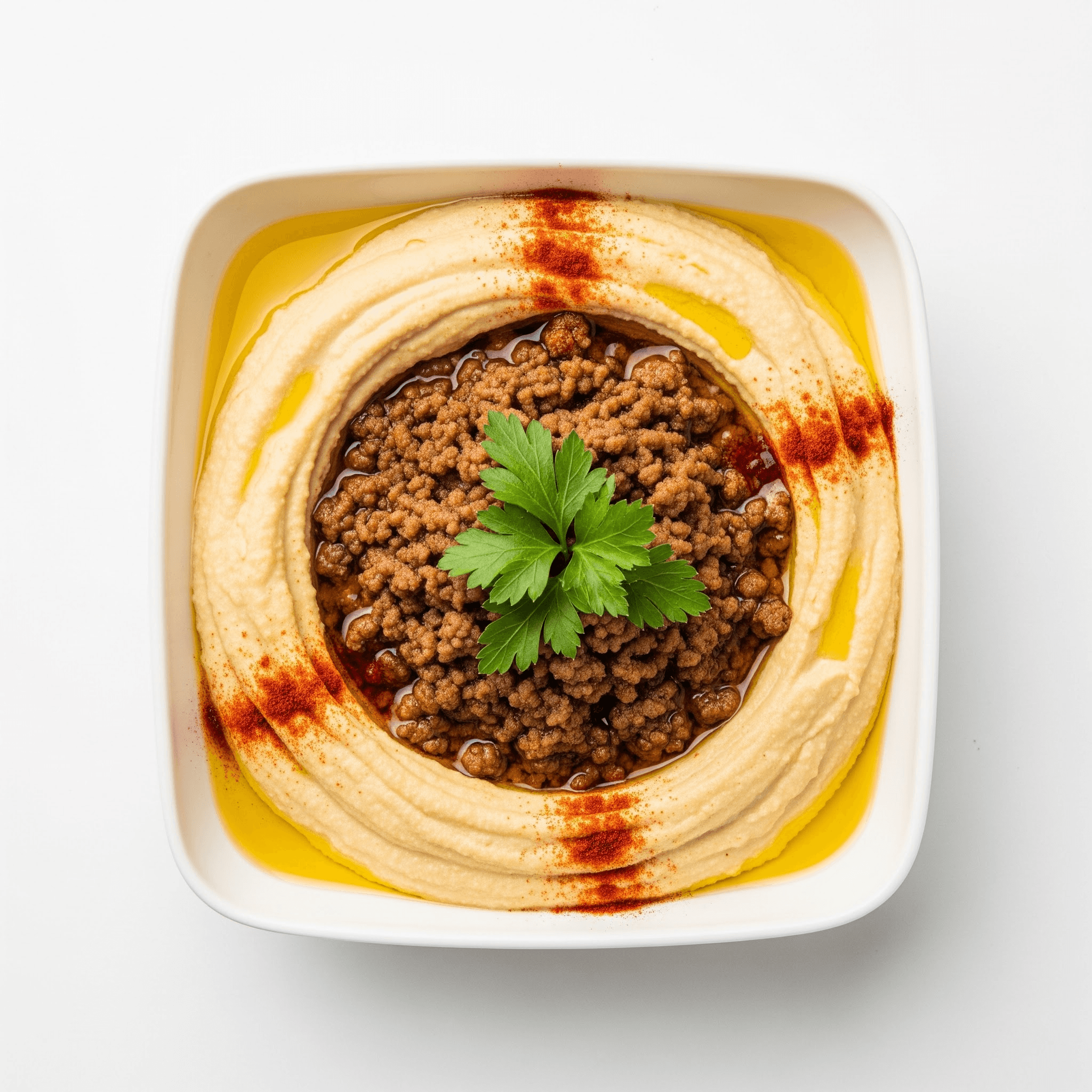 Houmous à la viande