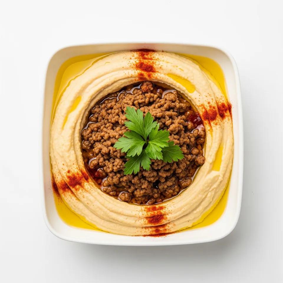 Houmous à la viande