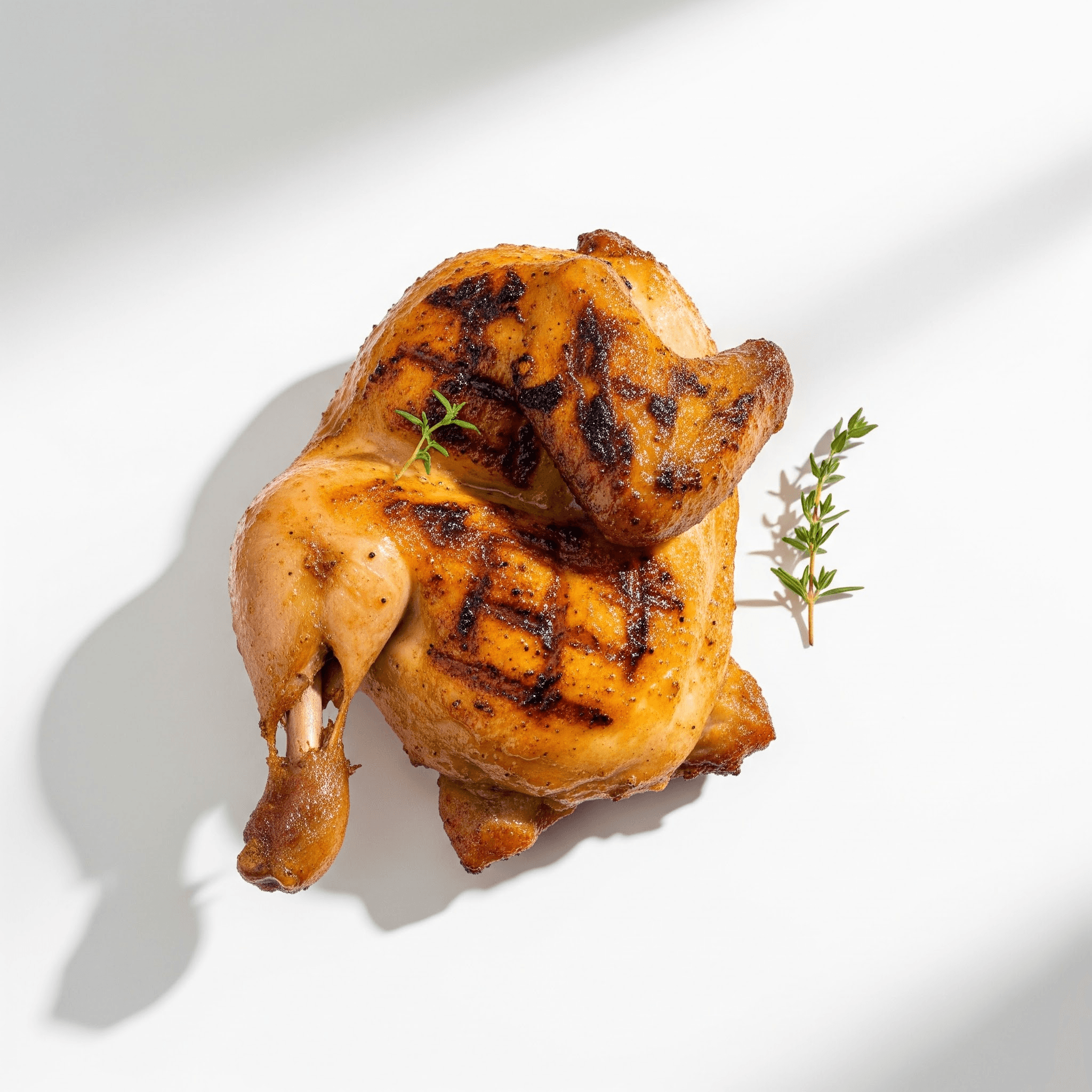 1/2 Poulet à la braise