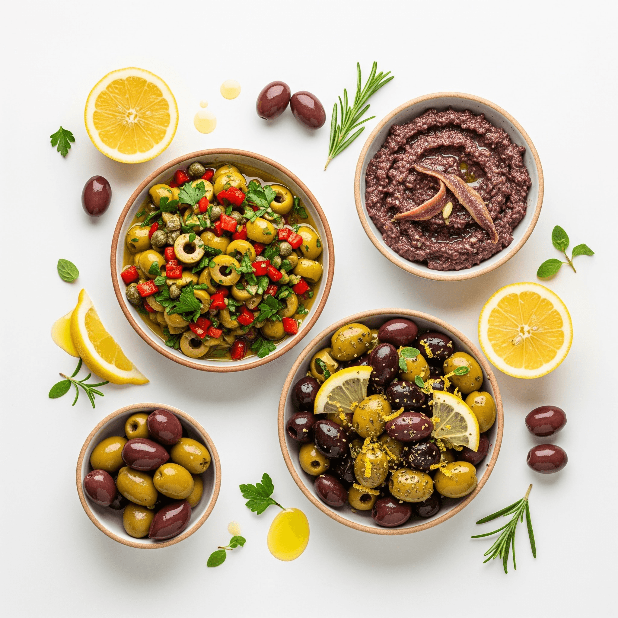 Salades d'olives