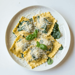 Ravioli Ricotta E Spinaci