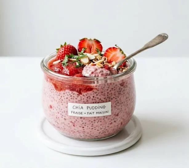 Chia Pudding Fraise