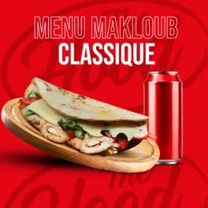 Menu Makloub Classique