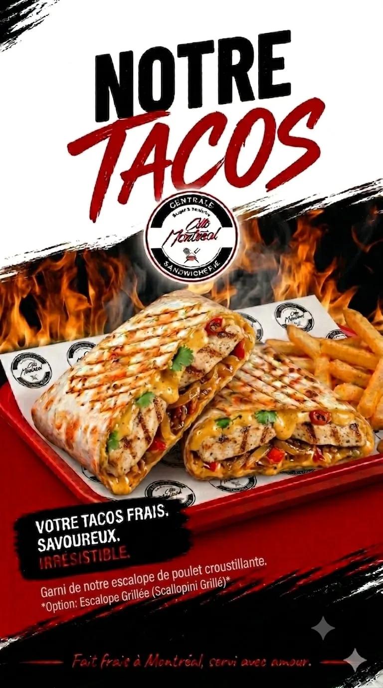 Tacos Escalope M