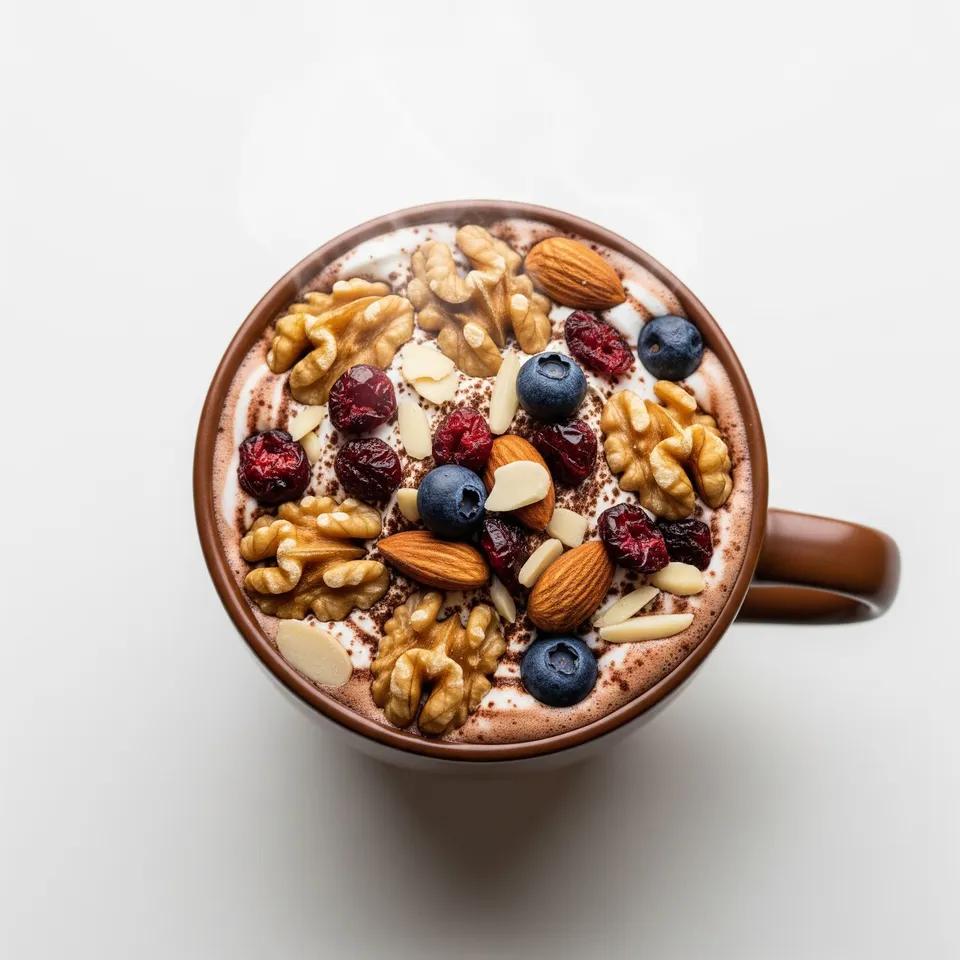 Chocolat Chaud Aux Fruits Secs