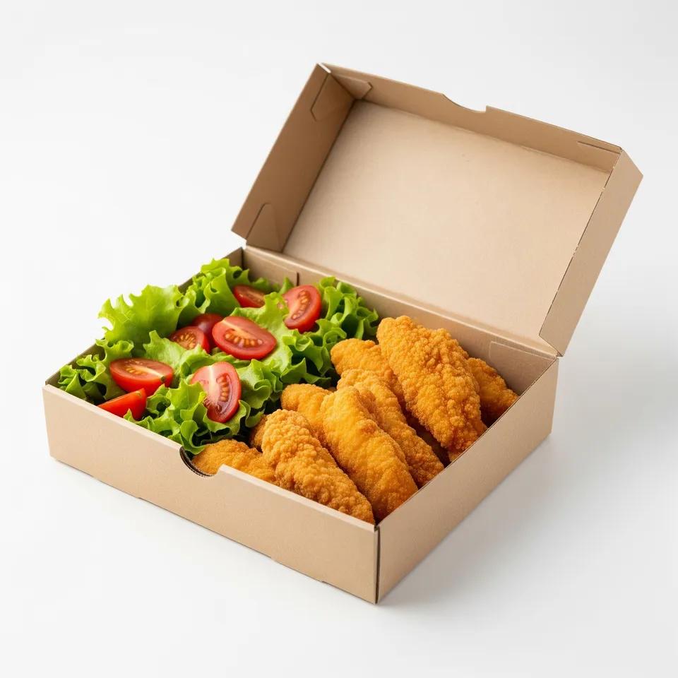 Box 7 Pièces d'escalope Panée