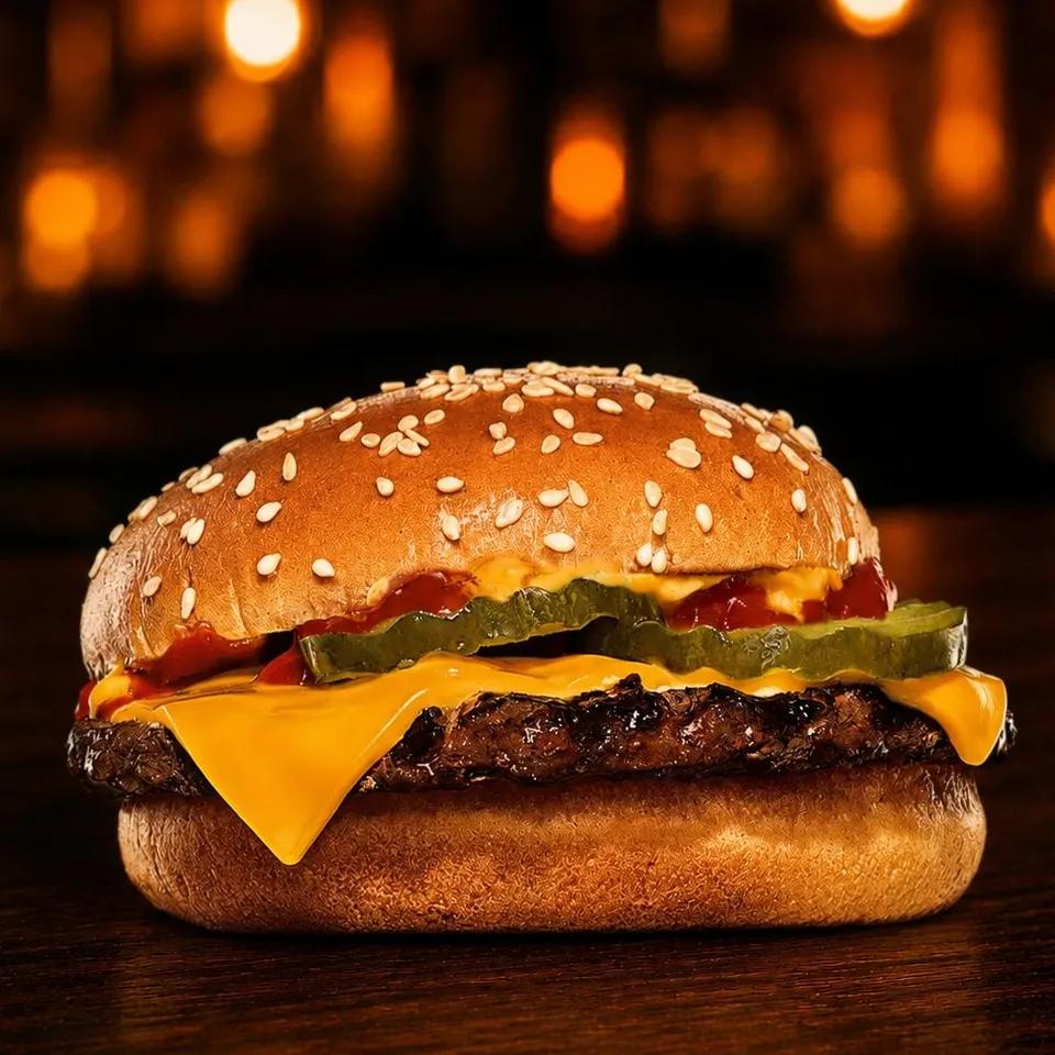 Cheese Burger + Frites