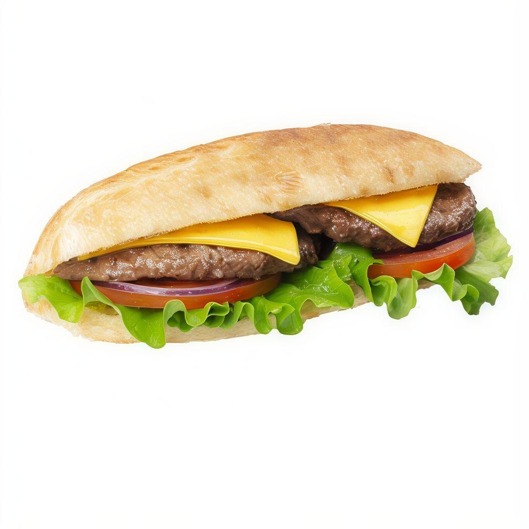 Sandwich Viande Hachée + Frites