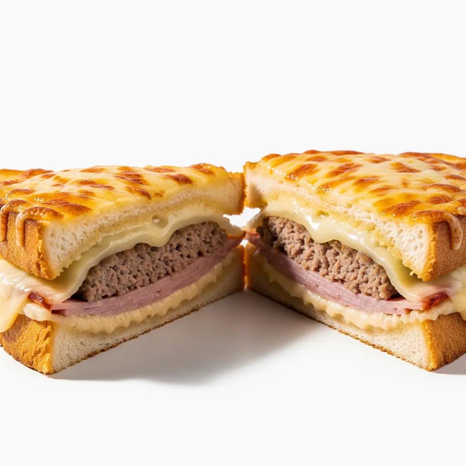 Croque monsieur Viande hachée