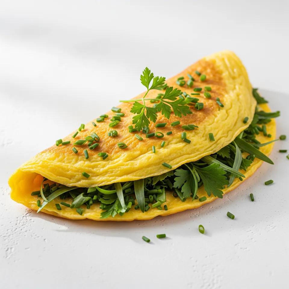 Omelette Au fine herbe