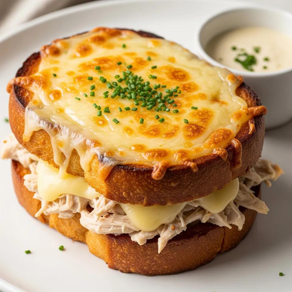 Croque monsieur Poulet