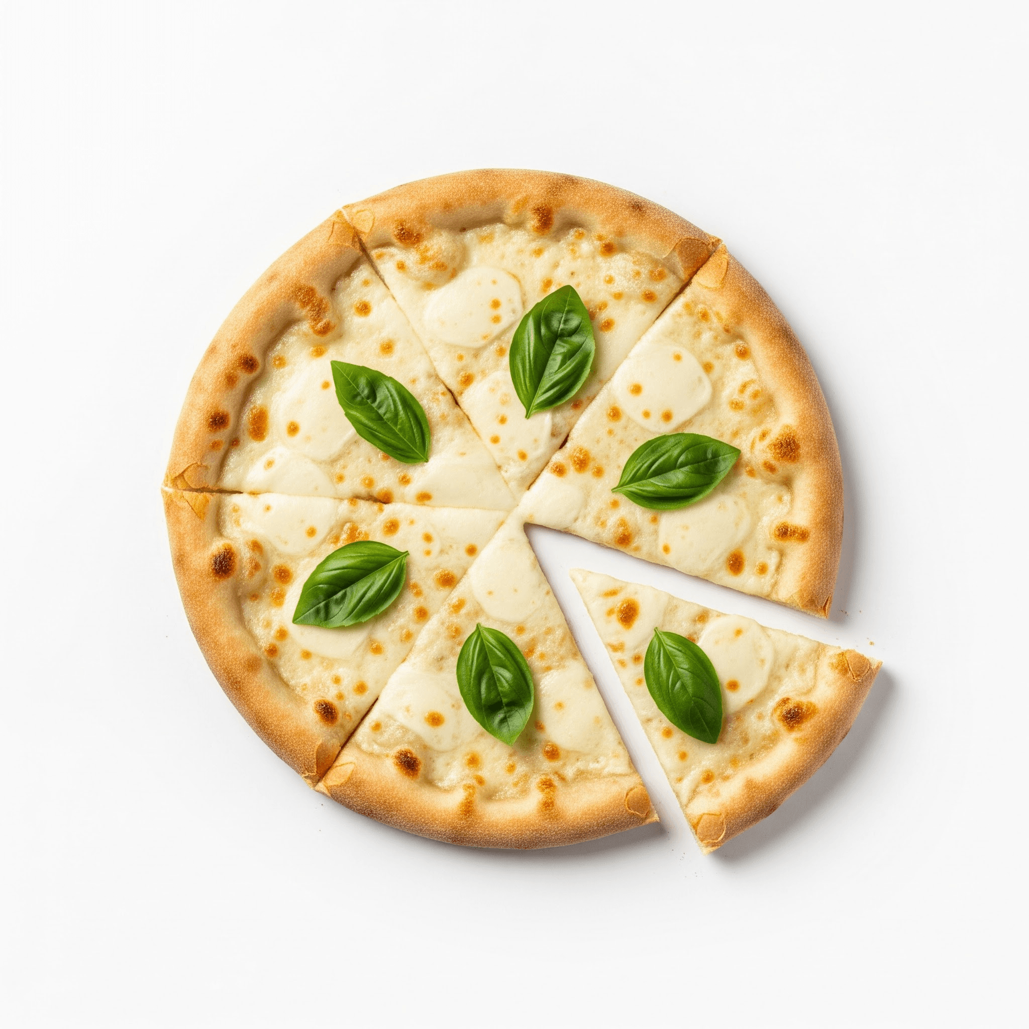 Pizza Marguerite Semi Sauce Blanche