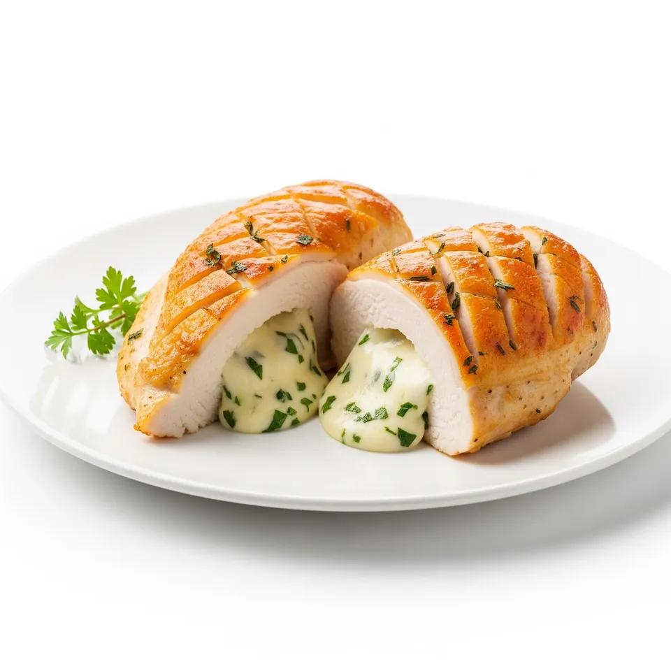Escalope farcie au four