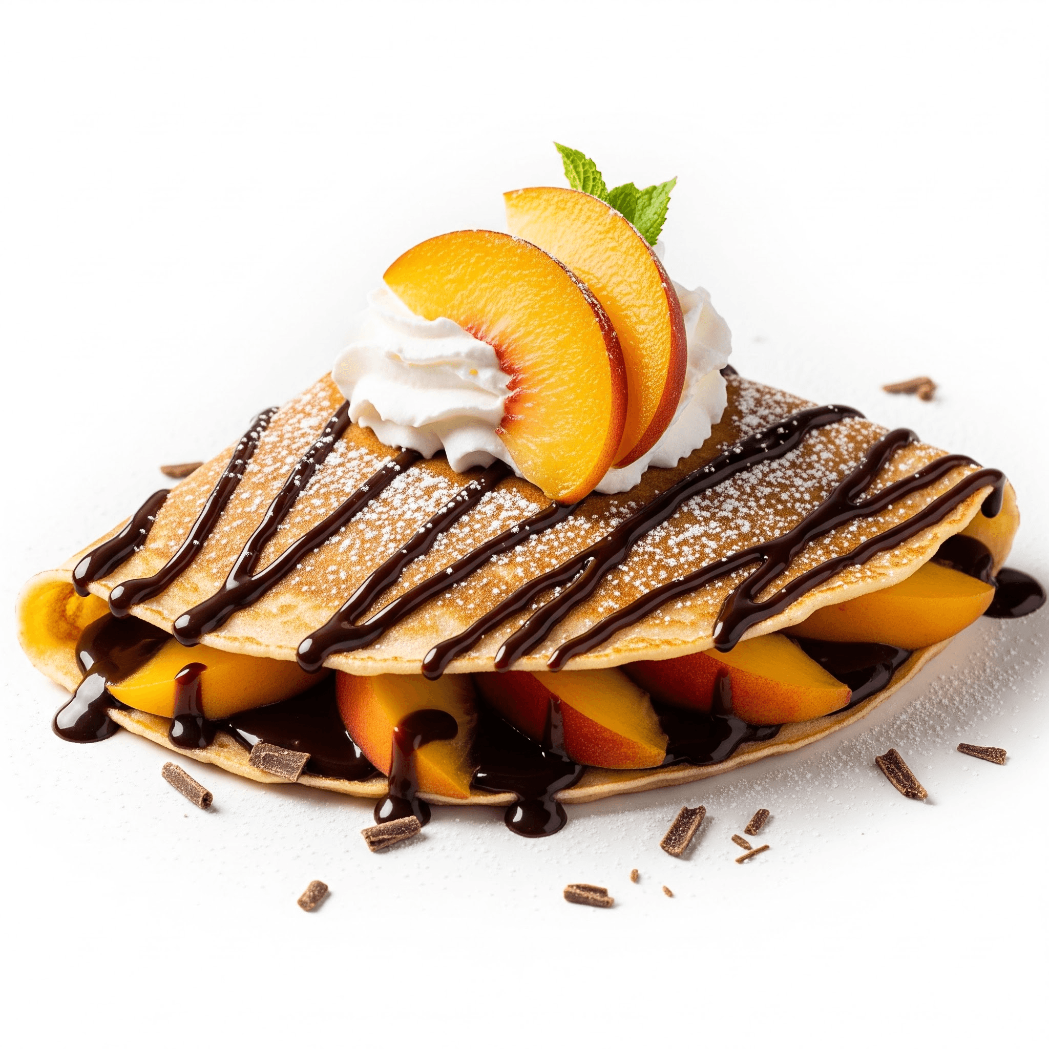 Crêpe Pêche