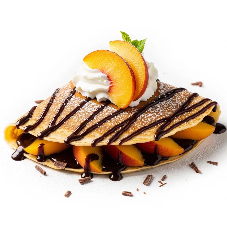 Crêpe Pêche