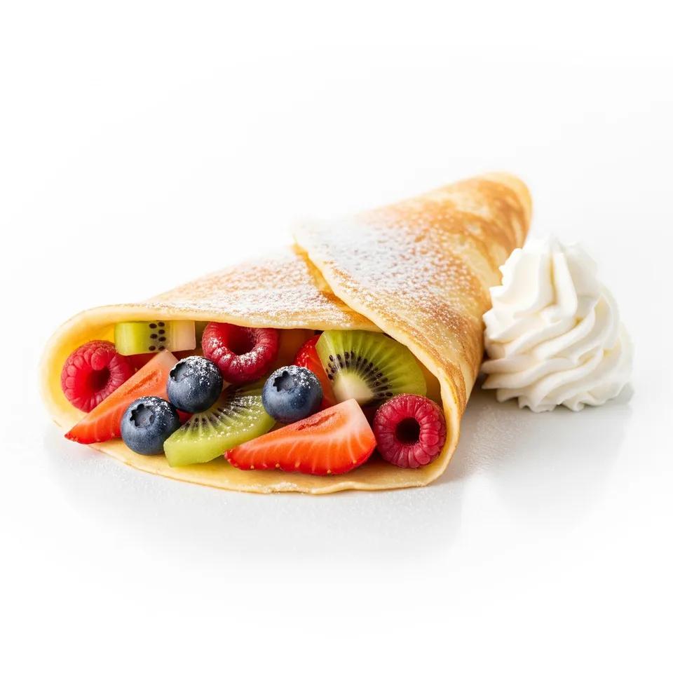 Crêpe deux fruits Nutella