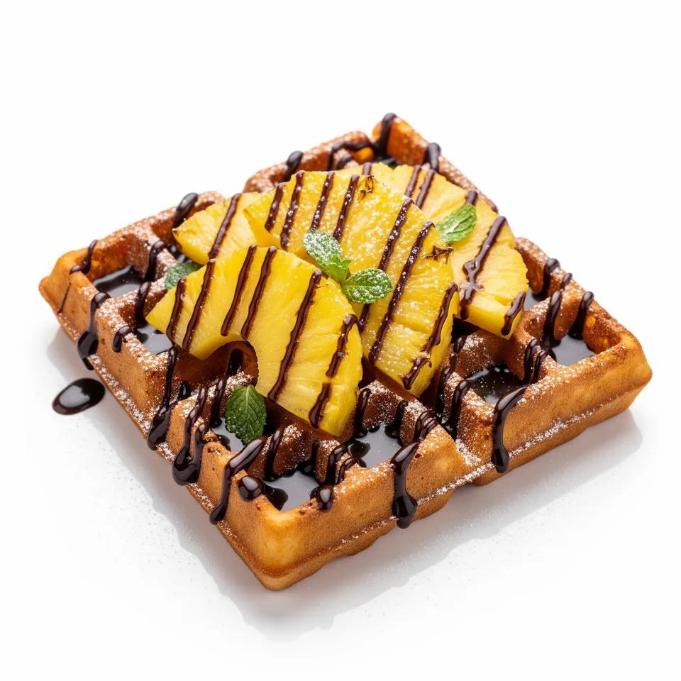 Gaufre Ananas Nutella