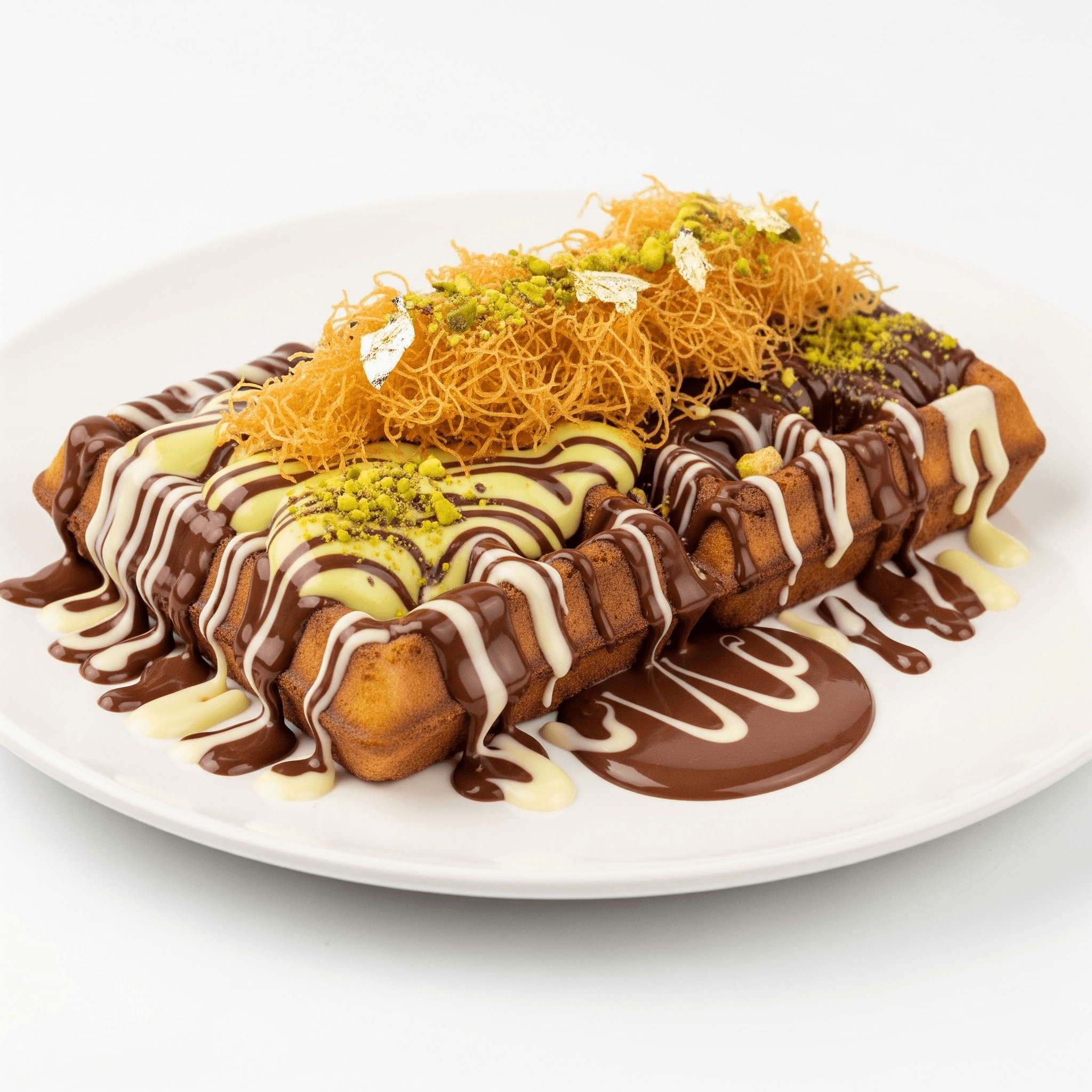 Gaufre coupe Dubaï