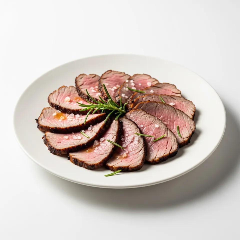 Rôti de veau fumé