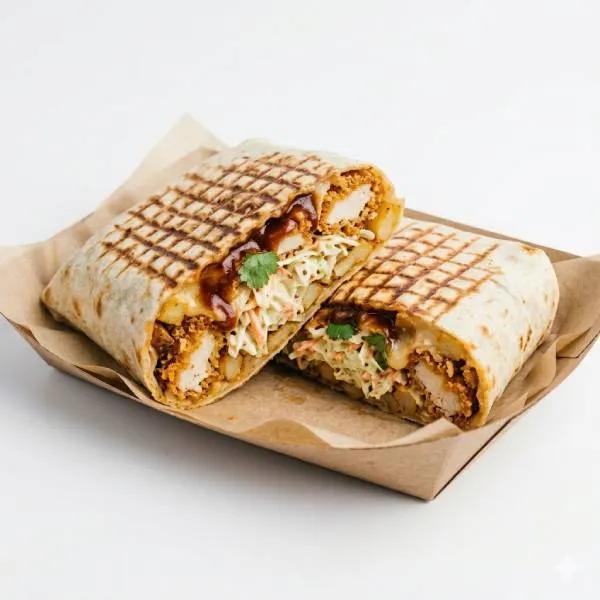 Tacos Poulet Pané