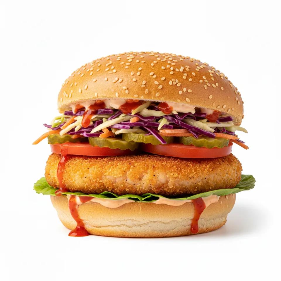 Shrimp burger
