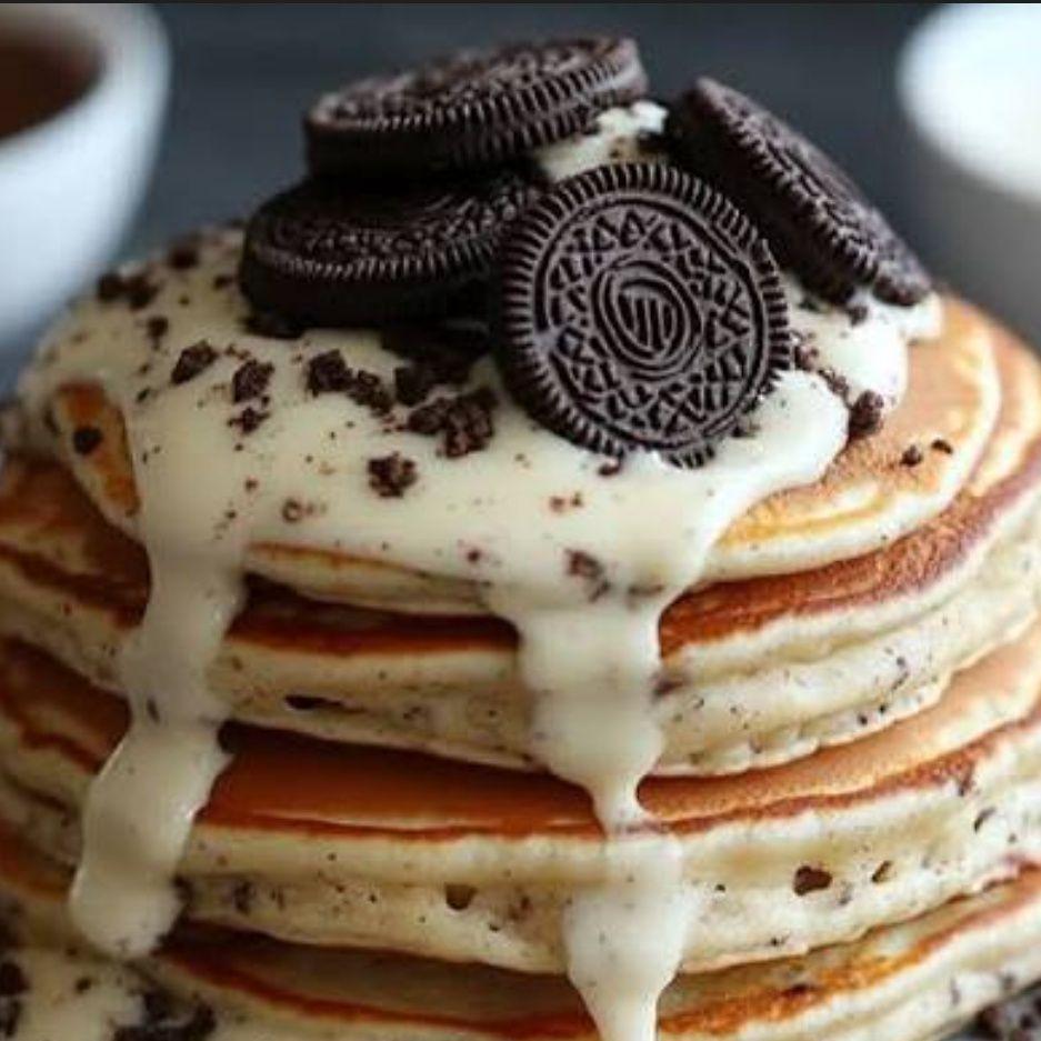 Pancake nutella oreo