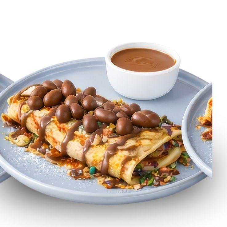 Crêpe nutella maltesers