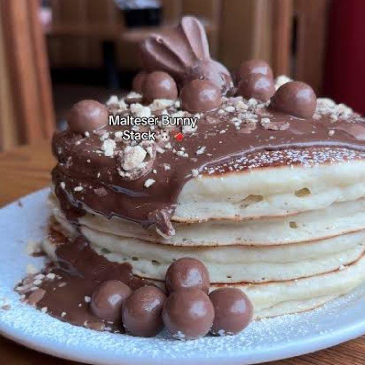 Pancake nutella maltesers