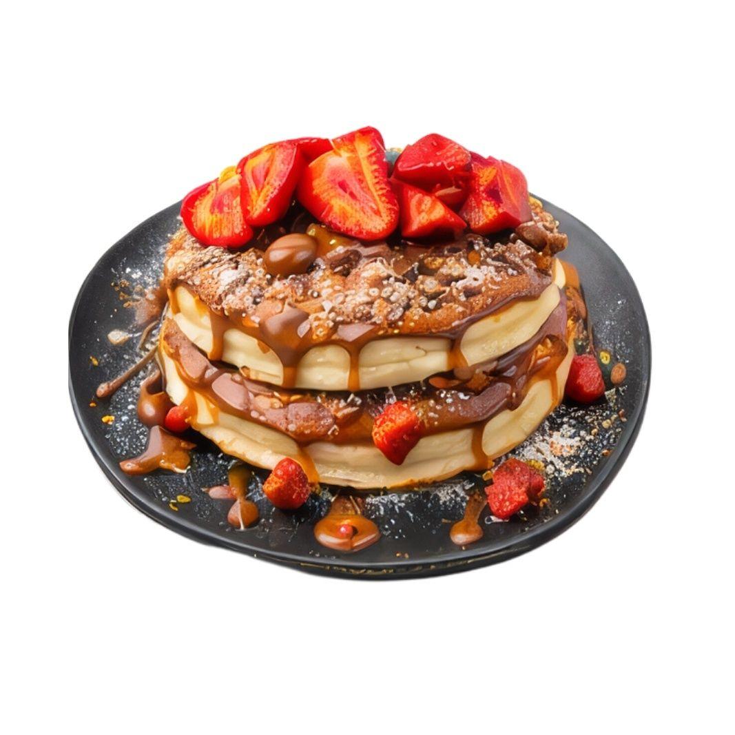 Pancake nutella fraise