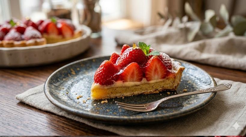 Tarte aux fraises